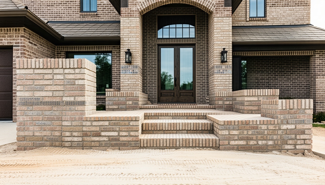 Expert bricklaying on residential homes in Fort Worth, Texas